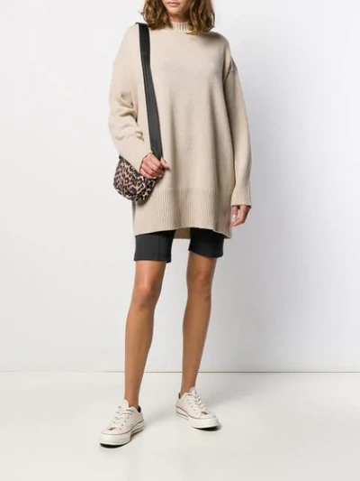 Shop Gauge81 Devon Oversized Sweater In Neutrals