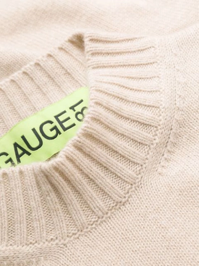 Shop Gauge81 Devon Oversized Sweater In Neutrals