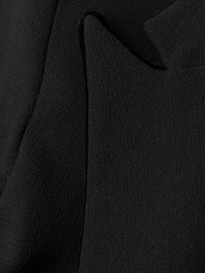 Shop Hebe Studio Double Breasted Jacket In Black