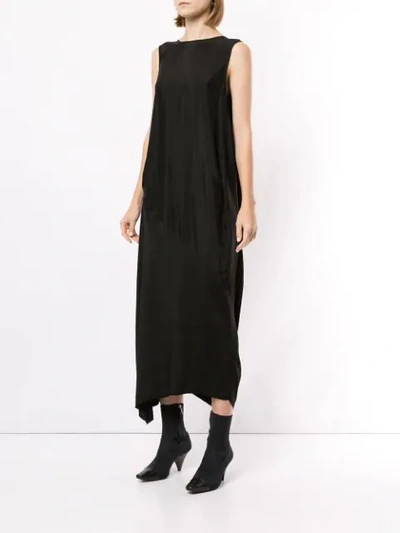 Shop Taylor Surmise Long Dress In Black