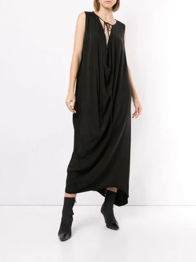Shop Taylor Surmise Long Dress In Black