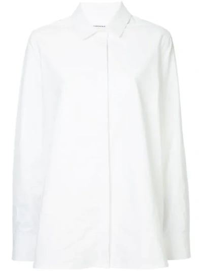 Shop Georgia Alice Classic Man Shirt In White