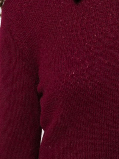 Shop Theory Crewneck Sweater In Red