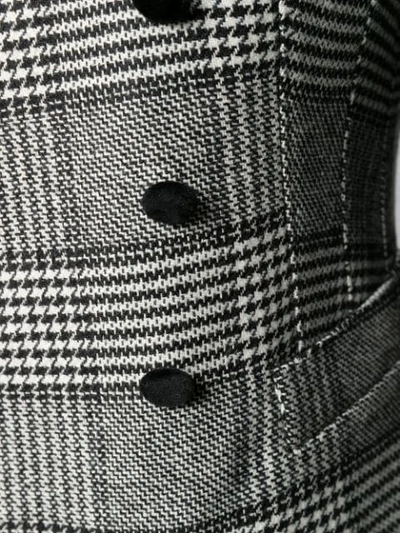 Shop Dolce & Gabbana Houndstooth Check Waistcoat In S8100