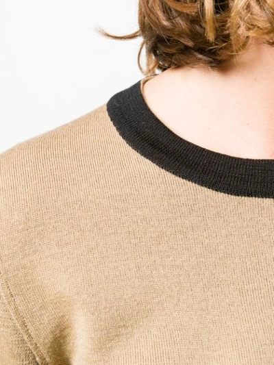 CREW NECK KNITTED JUMPER
