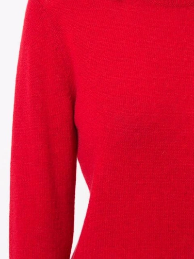 Shop Theory Round Neck Jumper In Red