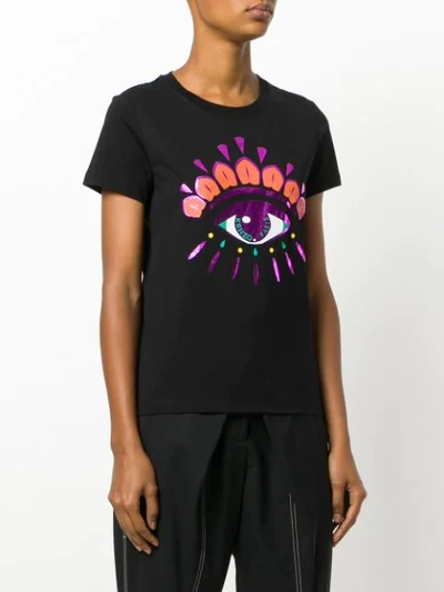 Shop Kenzo Eye T-shirt - Black