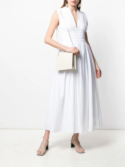 Shop Gabriela Hearst Rotlein Dress - White