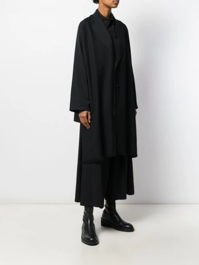 Shop Yohji Yamamoto Ncj53801 1 Black Wool