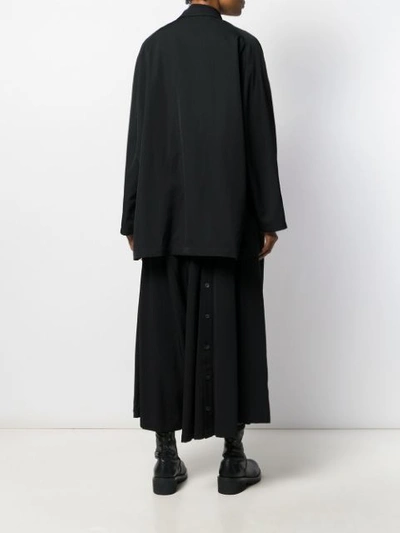 Shop Yohji Yamamoto Ncj53801 1 Black Wool