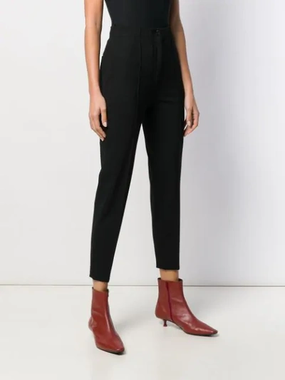 Shop Antonelli Slim-fit Trousers In Black