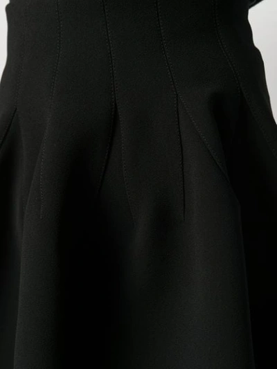 Shop Givenchy Flared Mini Skirt In Black