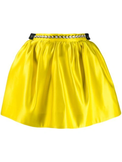 Christopher Kane Cupcake Mini Skirt In 黄色