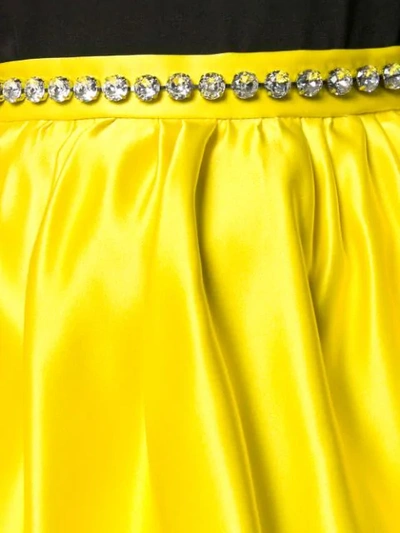 Christopher Kane Cupcake Mini Skirt In 黄色