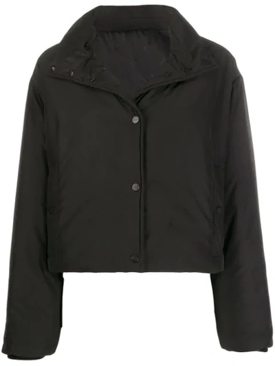 Shop Artica Arbox Cropped Puffer Jacket In Black 999