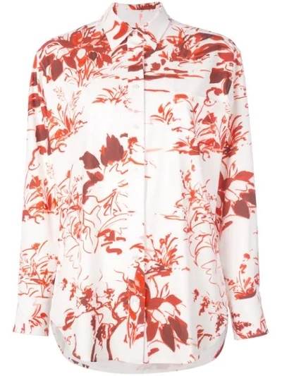 Shop Sies Marjan Sander Printed Shirt In White