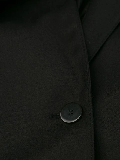 Shop Theory One-button Blazer In Black