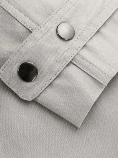 Shop Isabel Marant Tatiana Trench Coat In Grey