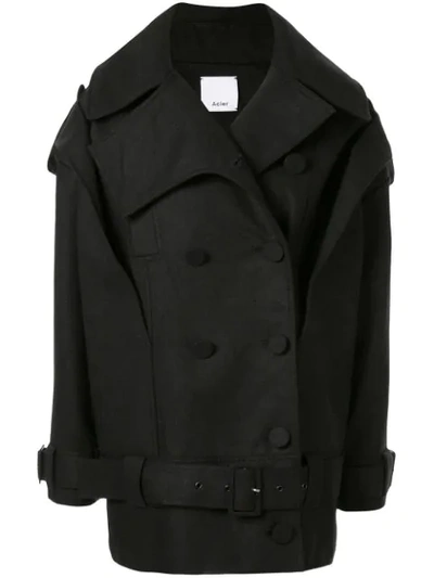 Shop Acler Umbria Coat In Black