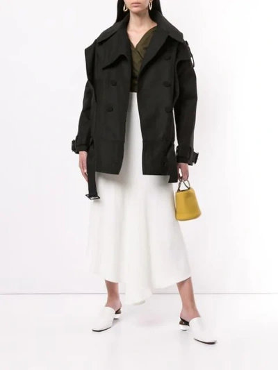 Shop Acler Umbria Coat In Black