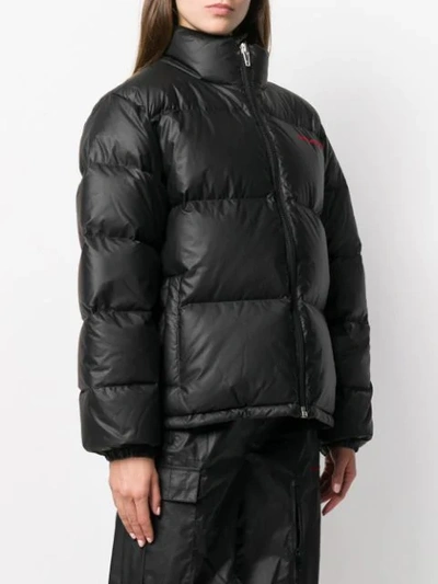 Shop Alexander Wang Padded Jacket In Black
