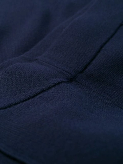 Shop Sandro Side Stripe Track Pants In Blue