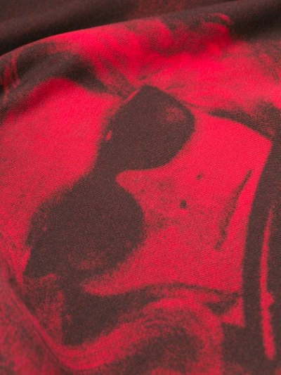 Shop N°21 Woman Print Sweatshirt In Red