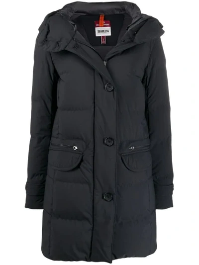 Shop Parajumpers Sumi Hooded Down Parka In Black