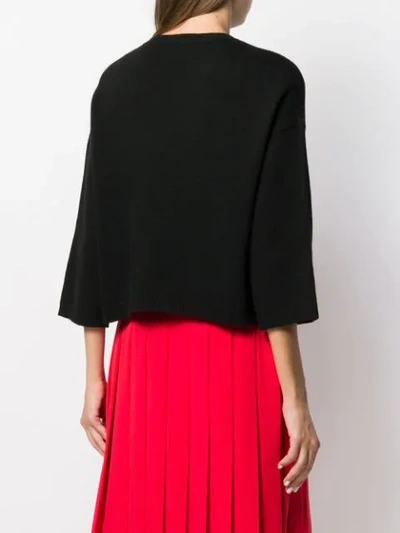 Shop Red Valentino Bed Ladies Jumper In Black