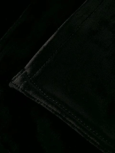 Shop J Brand Kenna Velvet Skinny-fit Trousers In Black