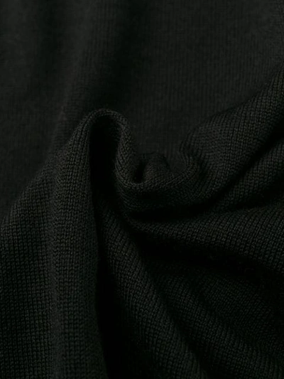Shop Rochas Embellished Back Jumper In Black
