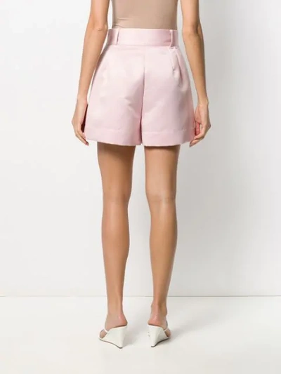 Shop Styland Wide Tailored Shorts In Pink