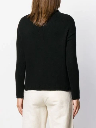 LONG-SLEEVE FITTED SWEATER