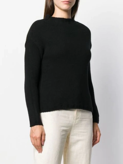 LONG-SLEEVE FITTED SWEATER