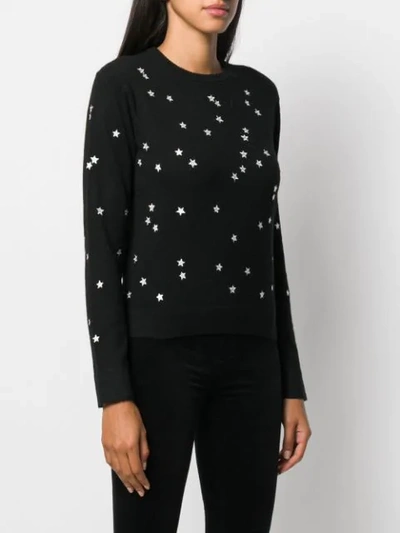 Shop Equipment Star Print Sweater In Black