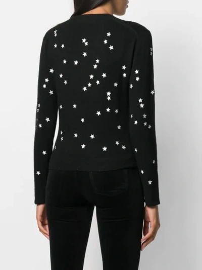 Shop Equipment Star Print Sweater In Black