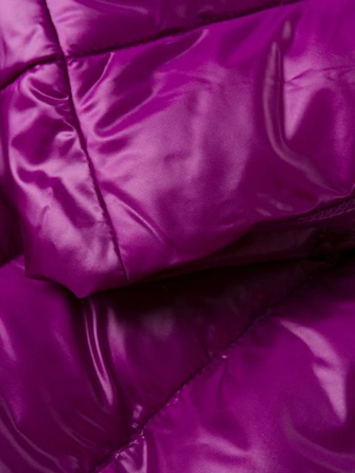 Shop Herno Iconic Sofia Puffer Jacket In Purple