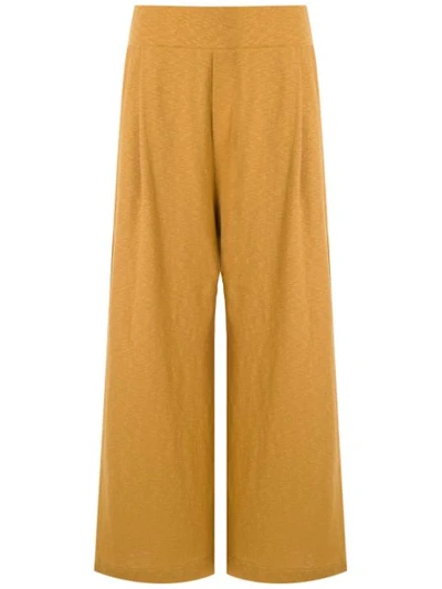 Osklen Rustic Culottes In Yellow
