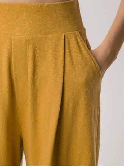 Osklen Rustic Culottes In Yellow