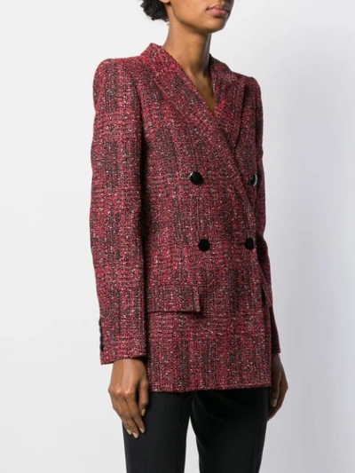 DOUBLE-BREASTED TWEED JACKET