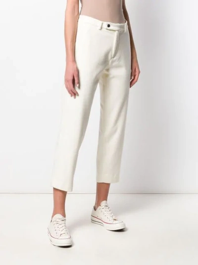 Roseanna Duke Janet Cropped Trousers In Neutrals