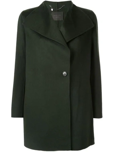 Shop Anteprima Wrap Front Jacket In Green