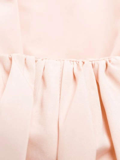 Shop Simone Rocha Puffball Midi Skirt In Pink
