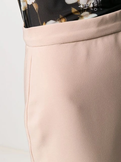 Shop Loulou Straight Midi Skirt In Pink