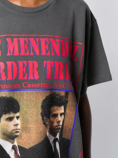 Shop Enfants Riches Deprimes Menendez Trial Relaxed-fit T-shirt In Grey