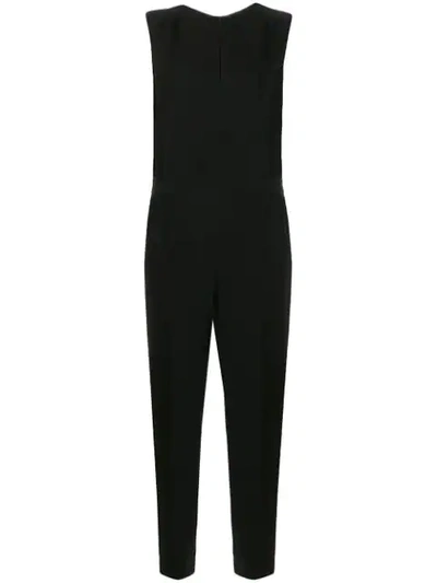 Shop Theory Jumpsuit Mit Geraffter Taille In Black
