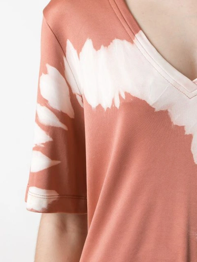 Shop Alcaçuz Martineli Tie-dye Blouse In Pink