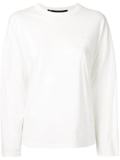Shop Muller Of Yoshiokubo Printed Cotton T-shirt In White