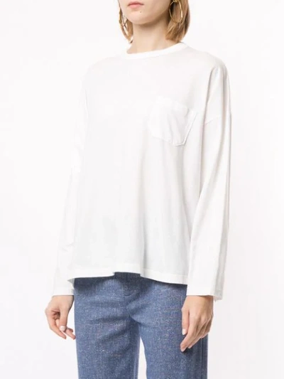 Shop Muller Of Yoshiokubo Printed Cotton T-shirt In White