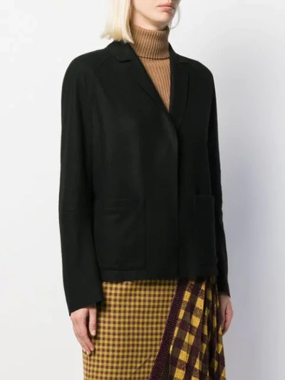 Shop Barena Venezia Virgilia Open-front Cardigan In Black